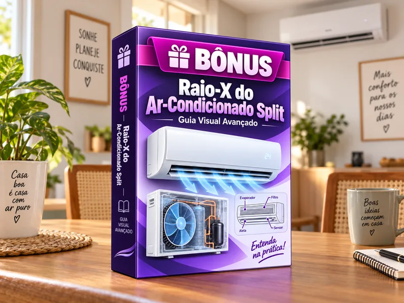 Bônus Raio-X do Ar-Condicionado Split — Guia Visual Avançado